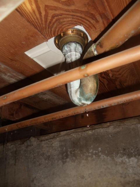 Tub drain gasket leaking
